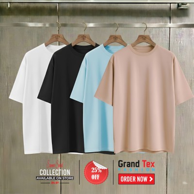 Men's Primium Drop Sholder T-Shirt Combo