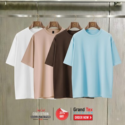 Men's Primium Drop Sholder T-Shirt Combo