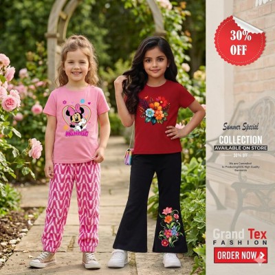 🎀 Girls Fashionable T-Shirt Set✨