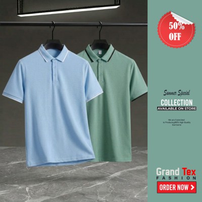 Men's Primium Polo T-Shirt Combo