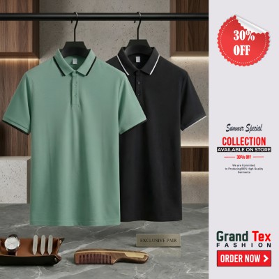 Men's Primium Polo T-Shirt Combo