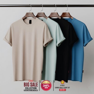 Fashionable Gents Basick T-Shirt combo