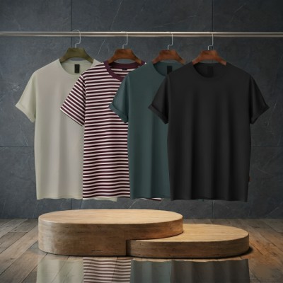 Fashionable Gents Basick T-Shirt combo