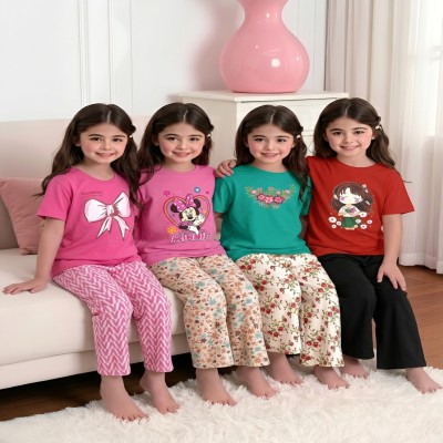 🎀 Girls Fashionable T-Shirt combo Plaju Set