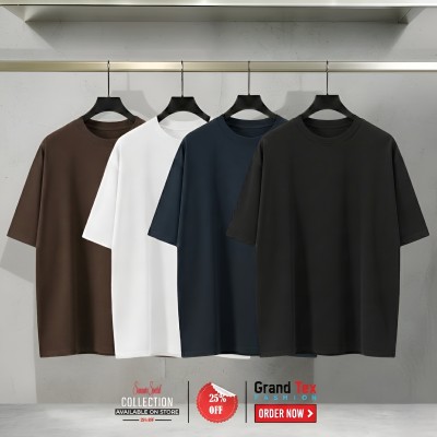 Men's Primium Drop Sholder T-Shirt Combo