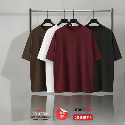 Men's Primium Drop Sholder T-Shirt Combo
