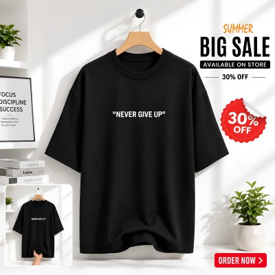 Drop Sholder T-Shirt
